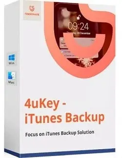 Tenorshare 4uKey iTunes Backup 5.2.14.6 com Crack